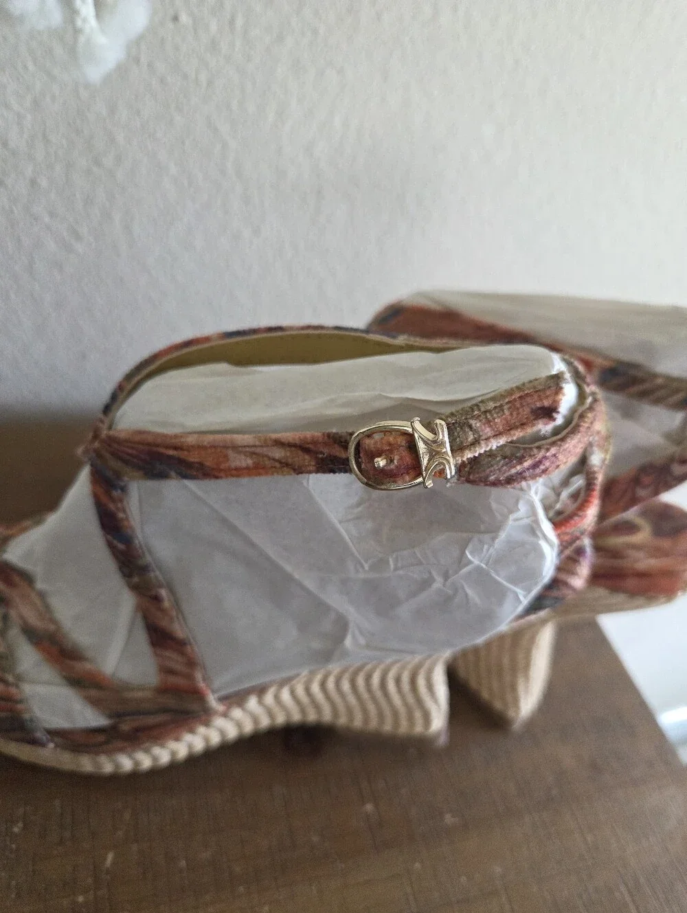 Circus NY by Sam Edelman Trina Platform Wedge Sandal Size 6.5 New Retro Festival